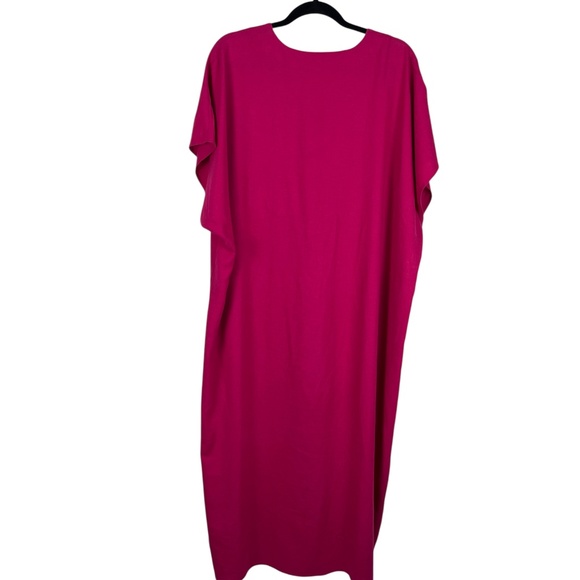 Banana Republic Fusia Linen Blend Maxi Dress Size XL - Picture 3 of 9